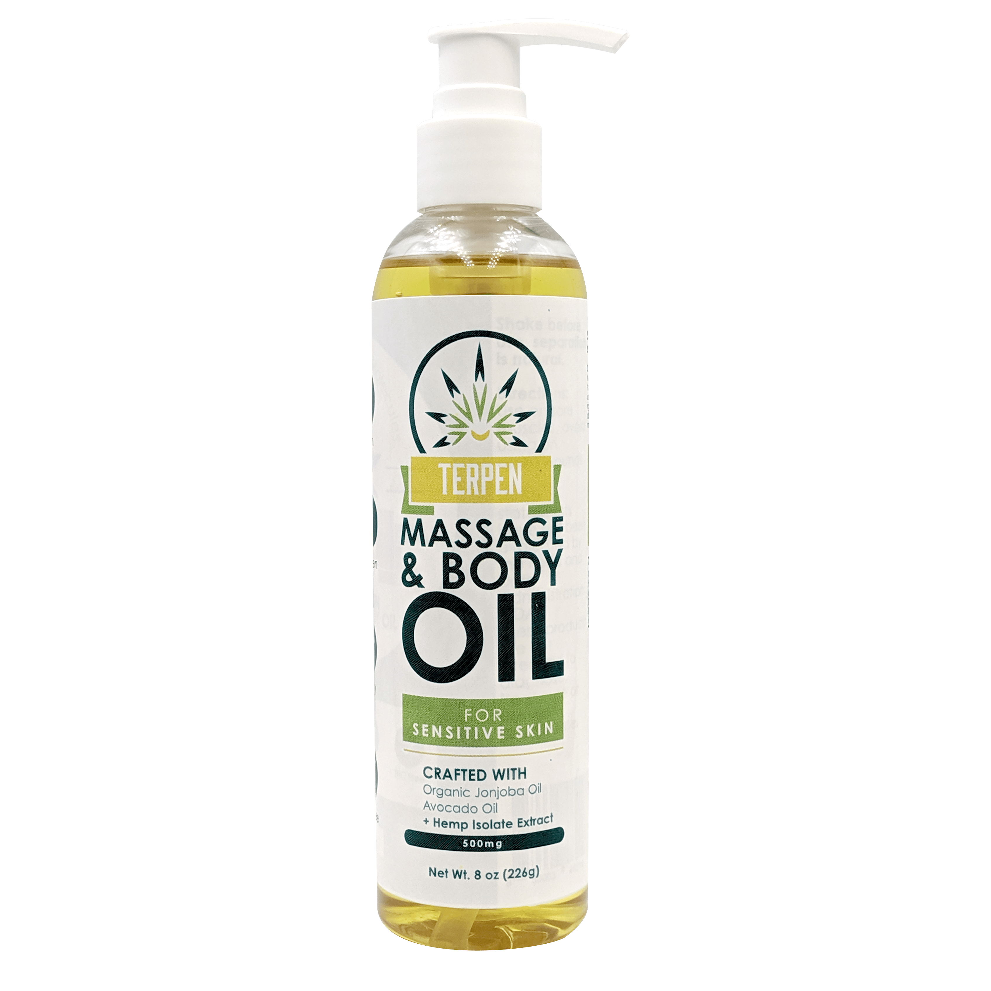 Terpen Massage & Body Oil 500mg Leafly